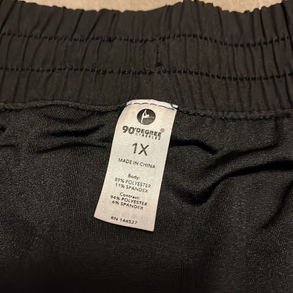 90 degree black workout shorts with panty included, new - Picture 8 of 11